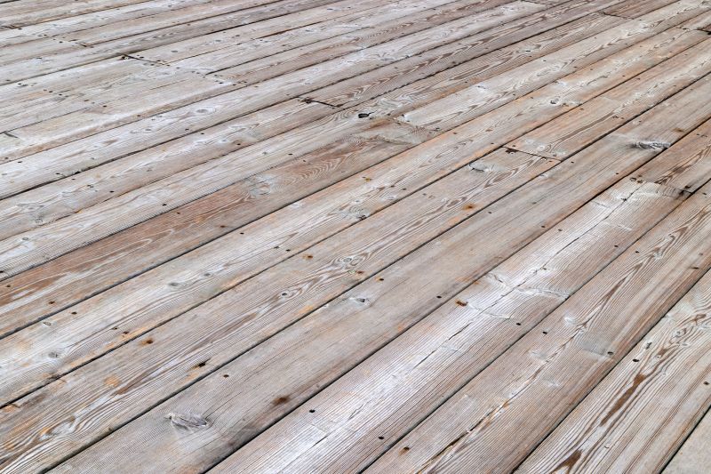 Weathered Deck Surface